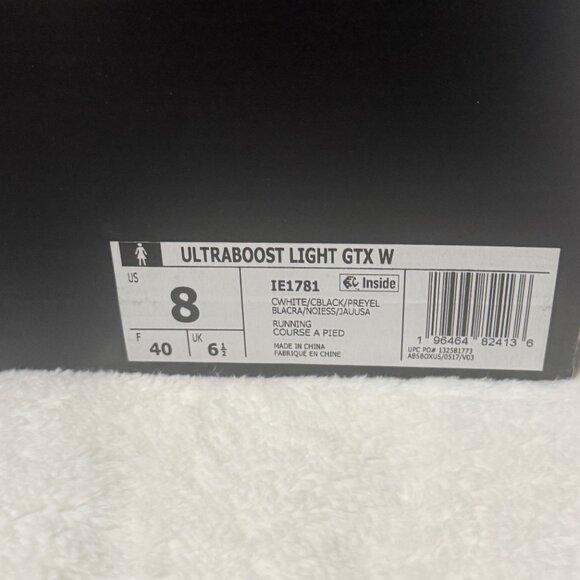 ADIDAS Ultraboost Light GTX W size 8 - Picture 7 of 7